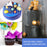 Master Airbrush Cake Airbrush Decorating Kit with Siphon Air Brush, Cool Runner II Dual Fan Air Compressor, 12 Edible Chefmaster Food Colors, Hose, Holder & How to Guide - Cake & Cookie Airbrush Kit