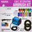 Master Airbrush Cake Airbrush Decorating Kit with 3 Airbrushes, Compressor, and 12 Food Colors - Air Brush for Cake Decoration & Cookie Airbrush Kit
