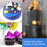 Master Airbrush Cake Airbrush Decorating Kit with Compressor, 2 Gravity Airbrushes, and 12 Chefmaster Food Colors - Air Brush for Cake Decoration & Cookie Airbrush Kit