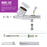 Master Airbrush Cake Decorating Airbrush Kit with Compressor, 12 Color Chefmaster Food Coloring Set, Gravity Feed Dual-Action Air Brush & How-To Manual - Cake Airbrush Kit for Cupcakes, Cookies