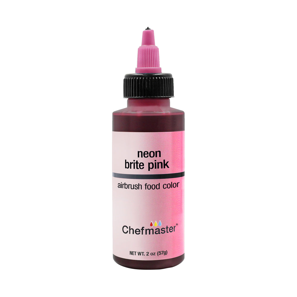 Neon Brite Pink, Airbrush Cake Food Coloring, 2 oz.