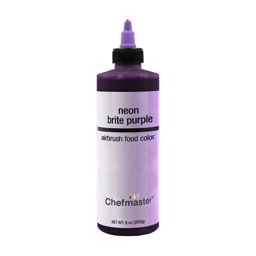 Neon Brite Purple, Airbrush Cake Food Coloring, 9 fl oz.