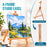 31" High Wood Studio Tabletop Easel - Adjustable Artist Tripod, Holds Up to 27" Canvas, Folding A-Frame Artist Display Stand - Table Top Easel for Painting