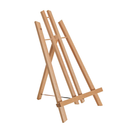 14" Medium Tabletop Display Easel - Beechwood Artist A-Frame Display Stand, Wooden Easel for Painting, Canvas Stand, (Pack of 1) Classrooms Events Photo Picture Sign Holder